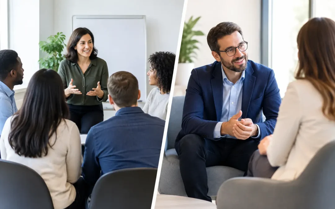 Group Coaching Versus One-to-One for Your Business
